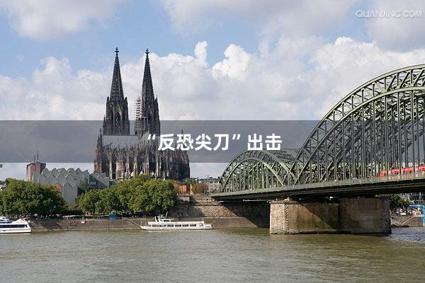 “反恐尖刀”出击